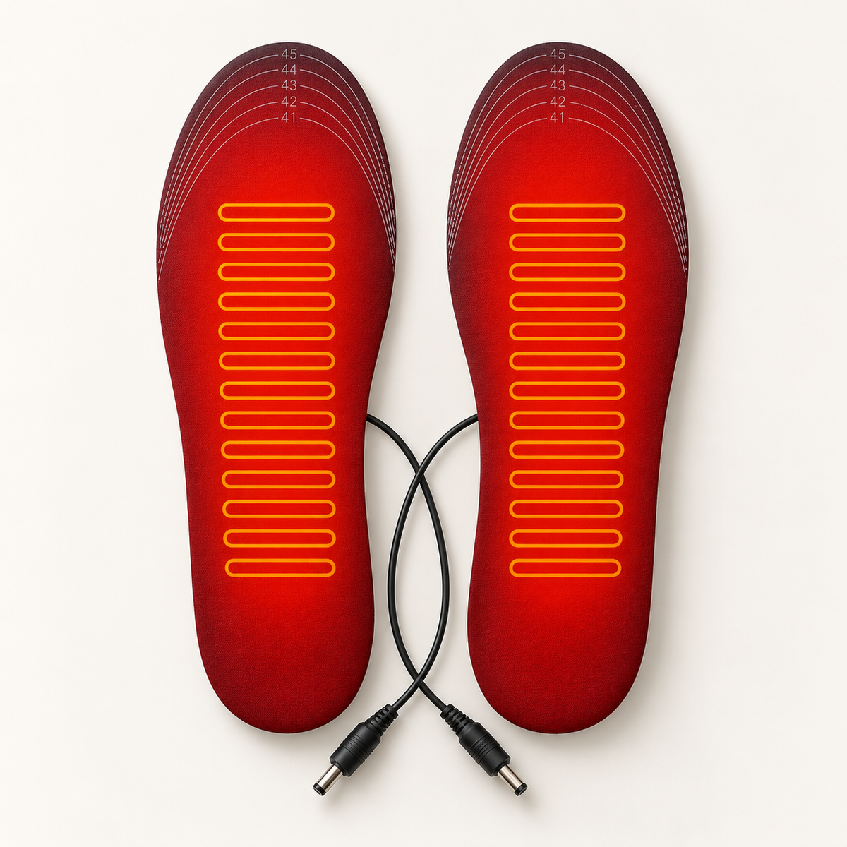 Semelles chauffantes USB