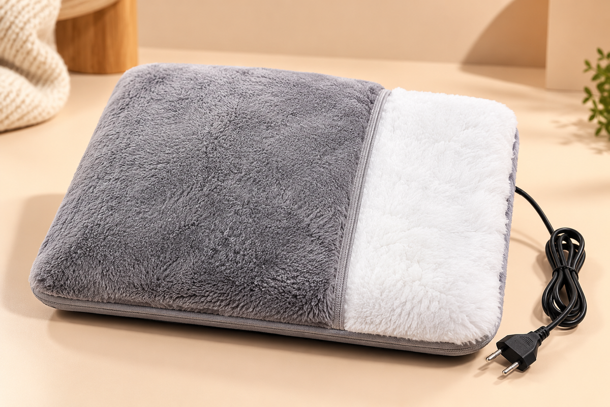 Chauffe-pieds en peluche (USB)