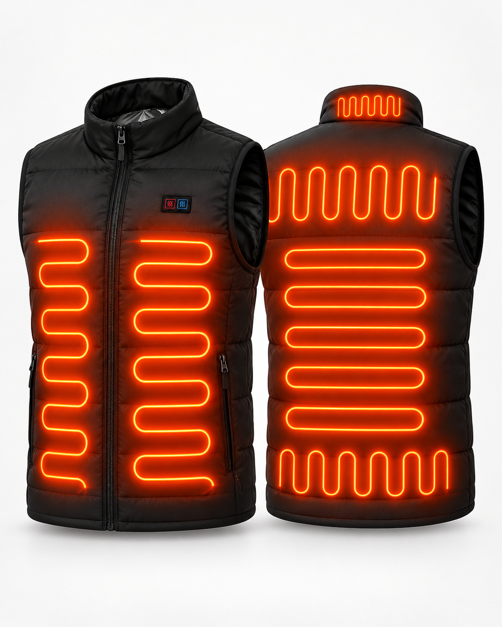 Gilet sans manche chauffant (9 zones)