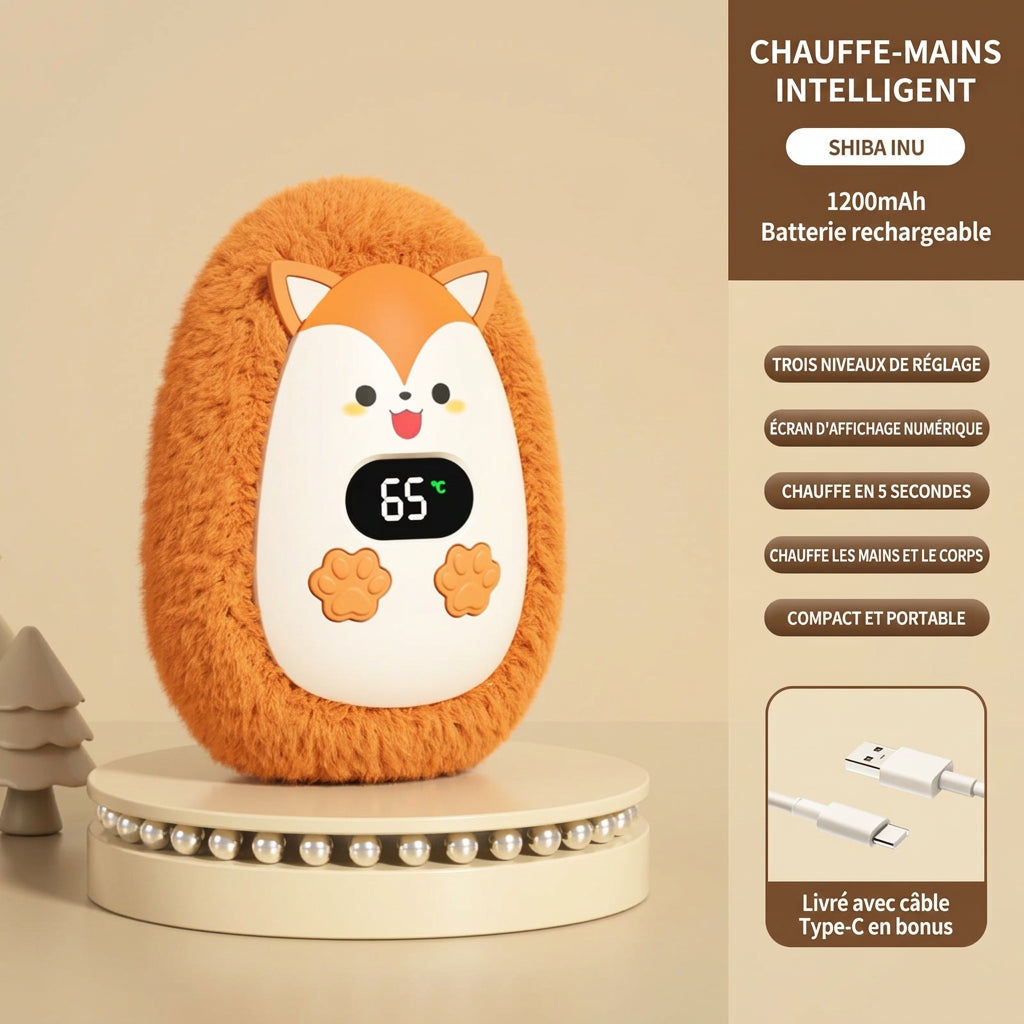 Bouillotte électrique en doudou