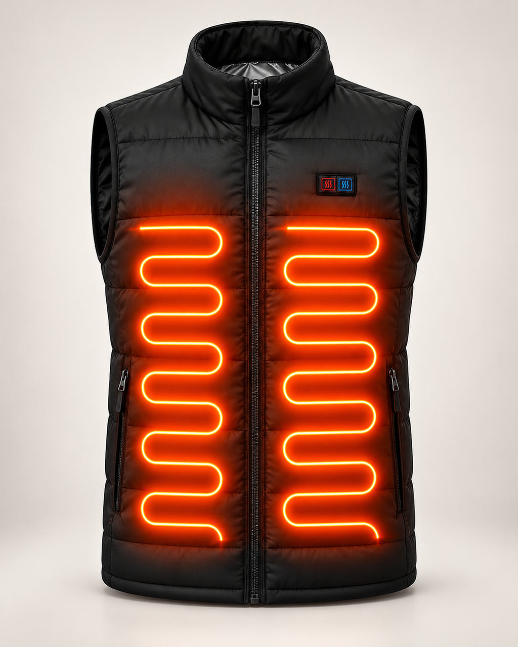Gilet sans manche chauffant (9 zones)