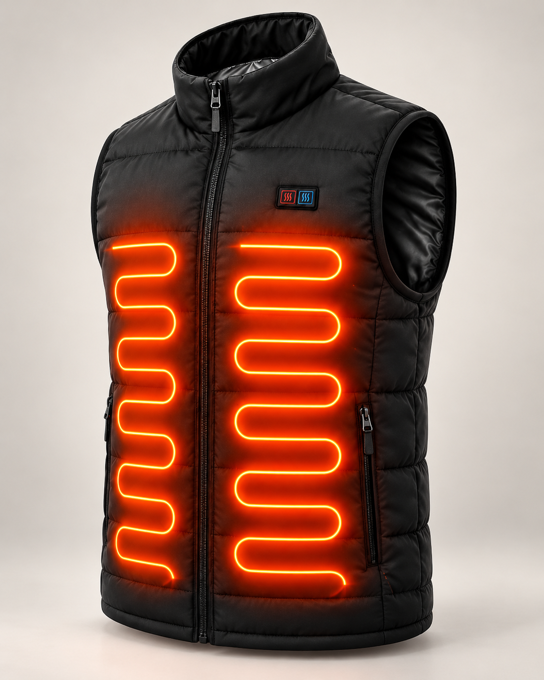 Gilet sans manche chauffant (9 zones)