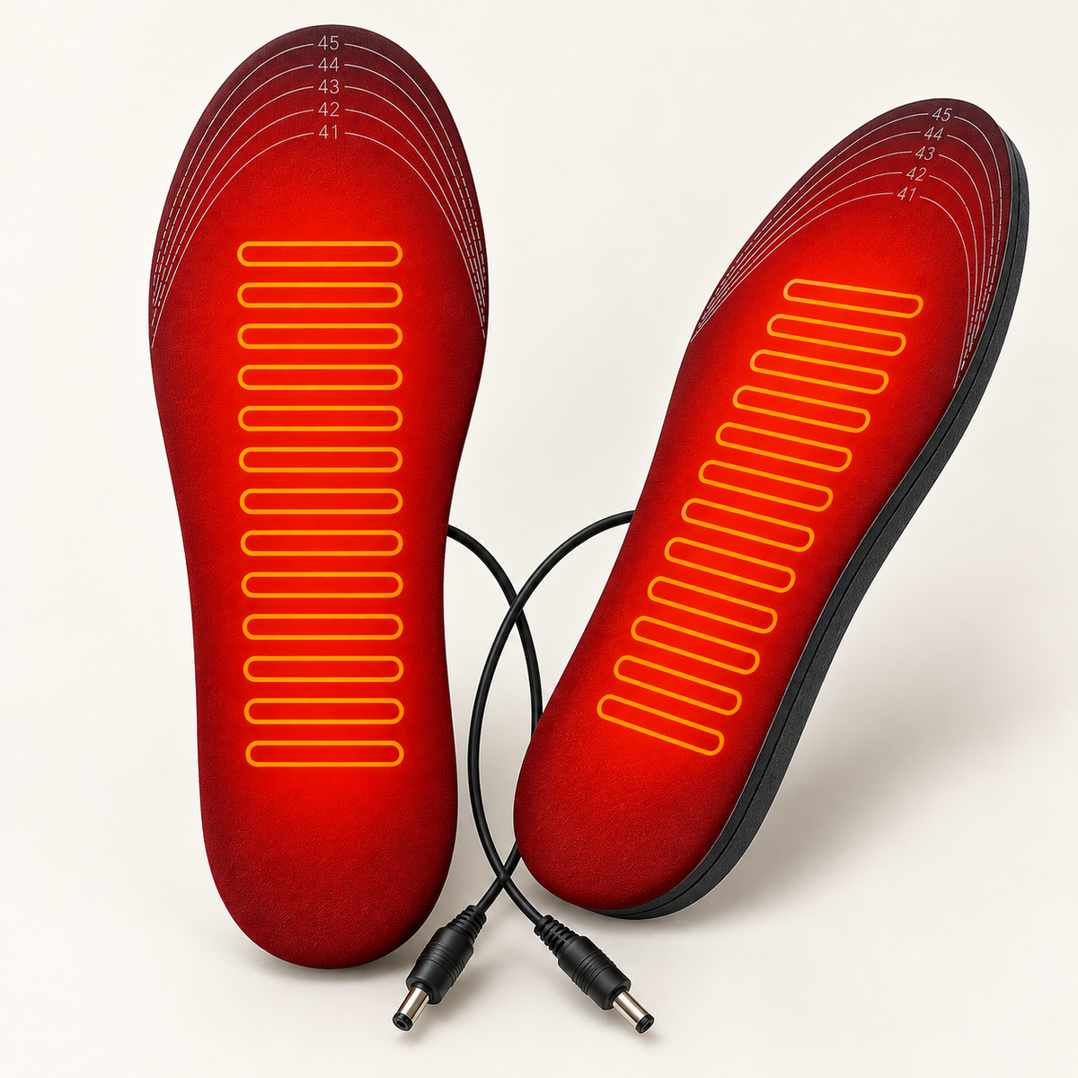 Semelles chauffantes USB