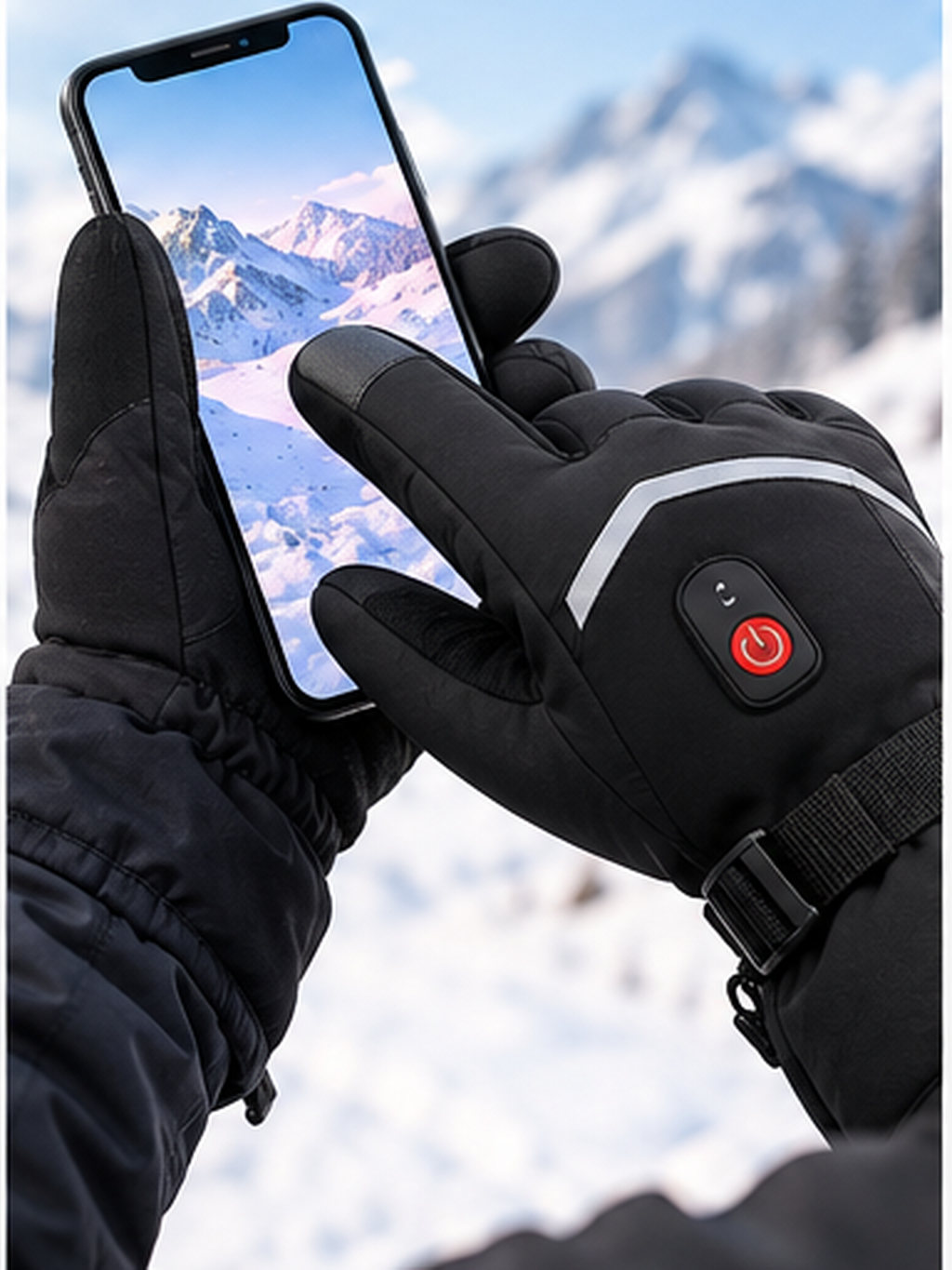Gants chauffants rechargeables