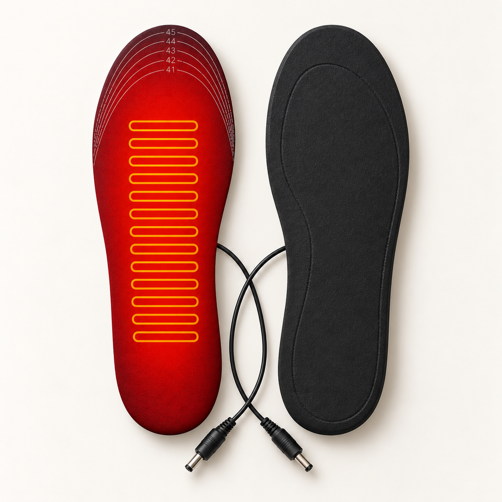 Semelles chauffantes USB